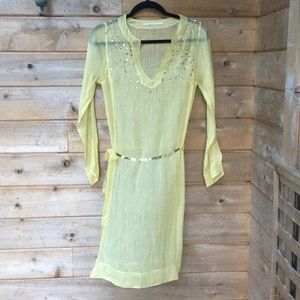 Sequined Tunic by Cynthia Vincent - XS